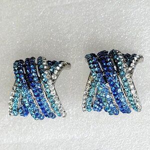 Blue Stud Earrings